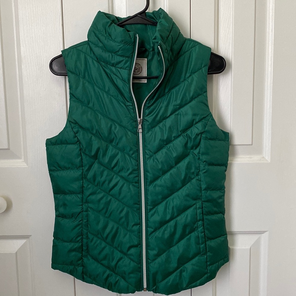 Green Puffy Vest